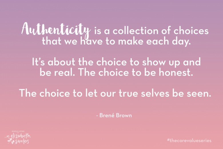Authenticity postcard